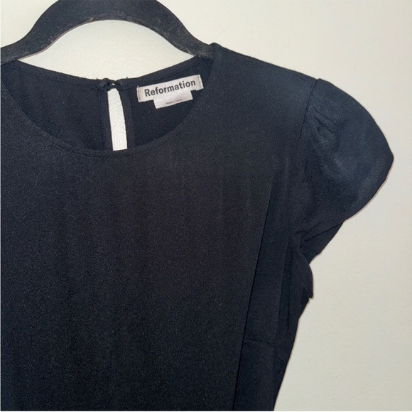 Reformation Gavin Dress in Black EUC, size 2 - Picture 9 of 9